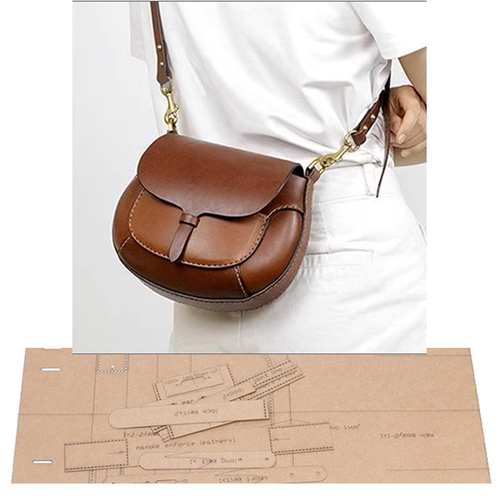 Leatherwork Templates - Diy deri zanaat kadınlar eyer omuzdan