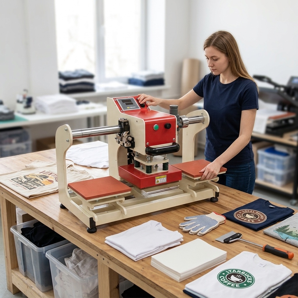 Leatherwork Hand Press - Çift İstasyonlu Pnömatik Otomatik Sürekli Çalışan