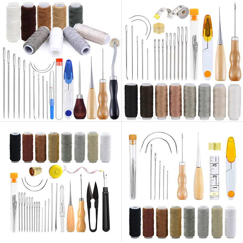 Leatherwork Hand Sewing Needles - Deri Dikiş Seti Deri El Sanatları