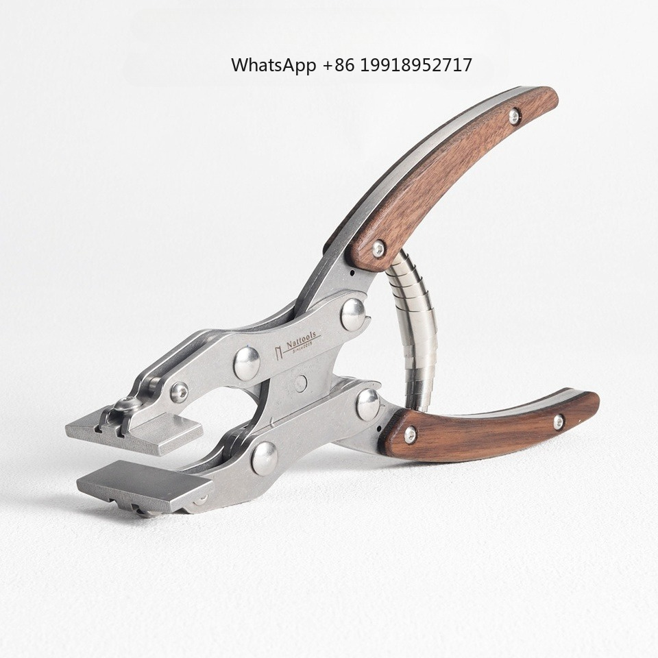 Leatherwork Hand Press - Deri Düz Pense Paslanmaz Çelik El