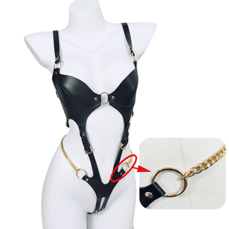 Gotik Esaret Vücut Kemeri Oyuk - Leather Work Harness incelemesi ve fiyatı