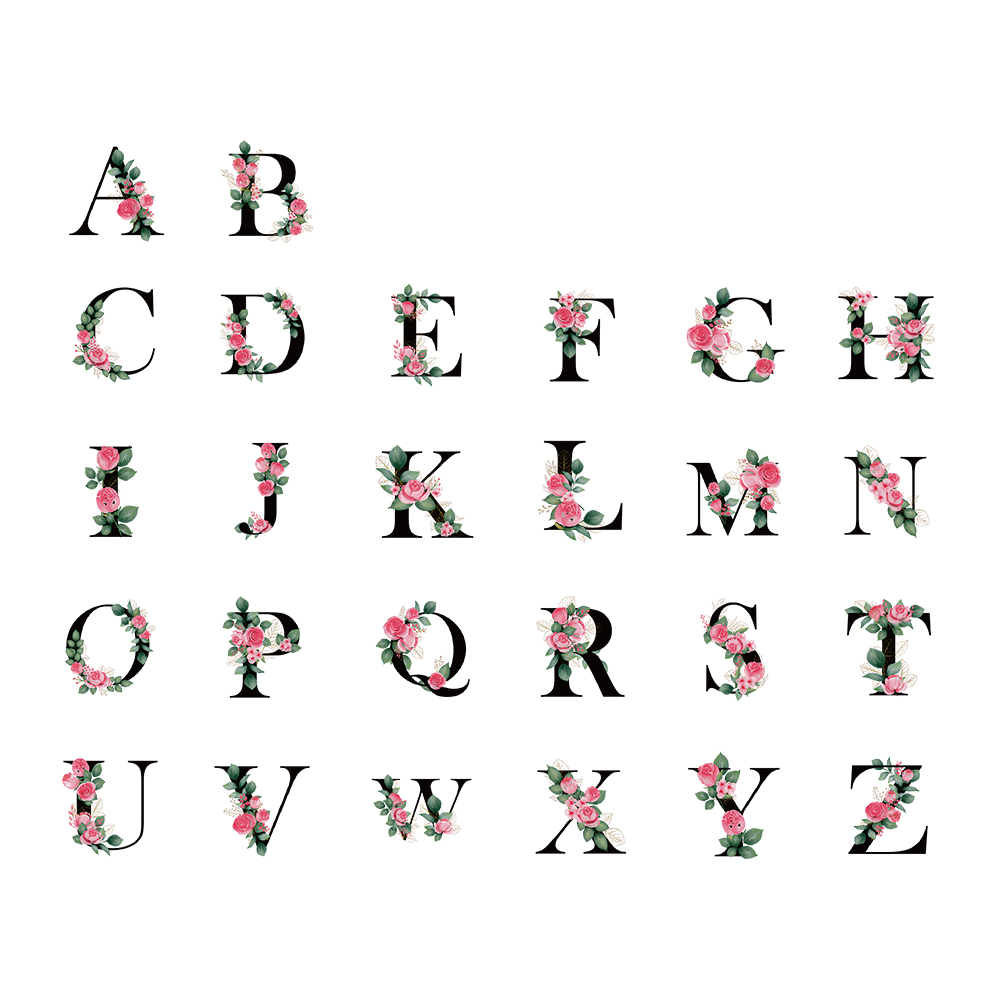 1 adet renkli gül 26 stil harf - Leatherwork Letters incelemesi ve fiyatı