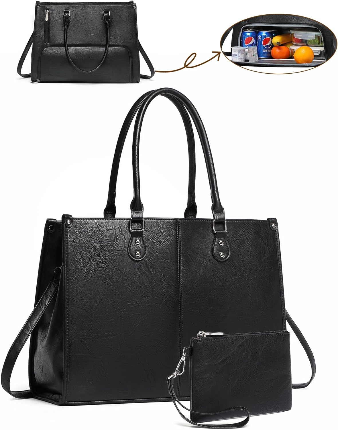 Kadınlar için İzoleli Beslenme - Leather Work Bag Laptop incelemesi ve fiyatı