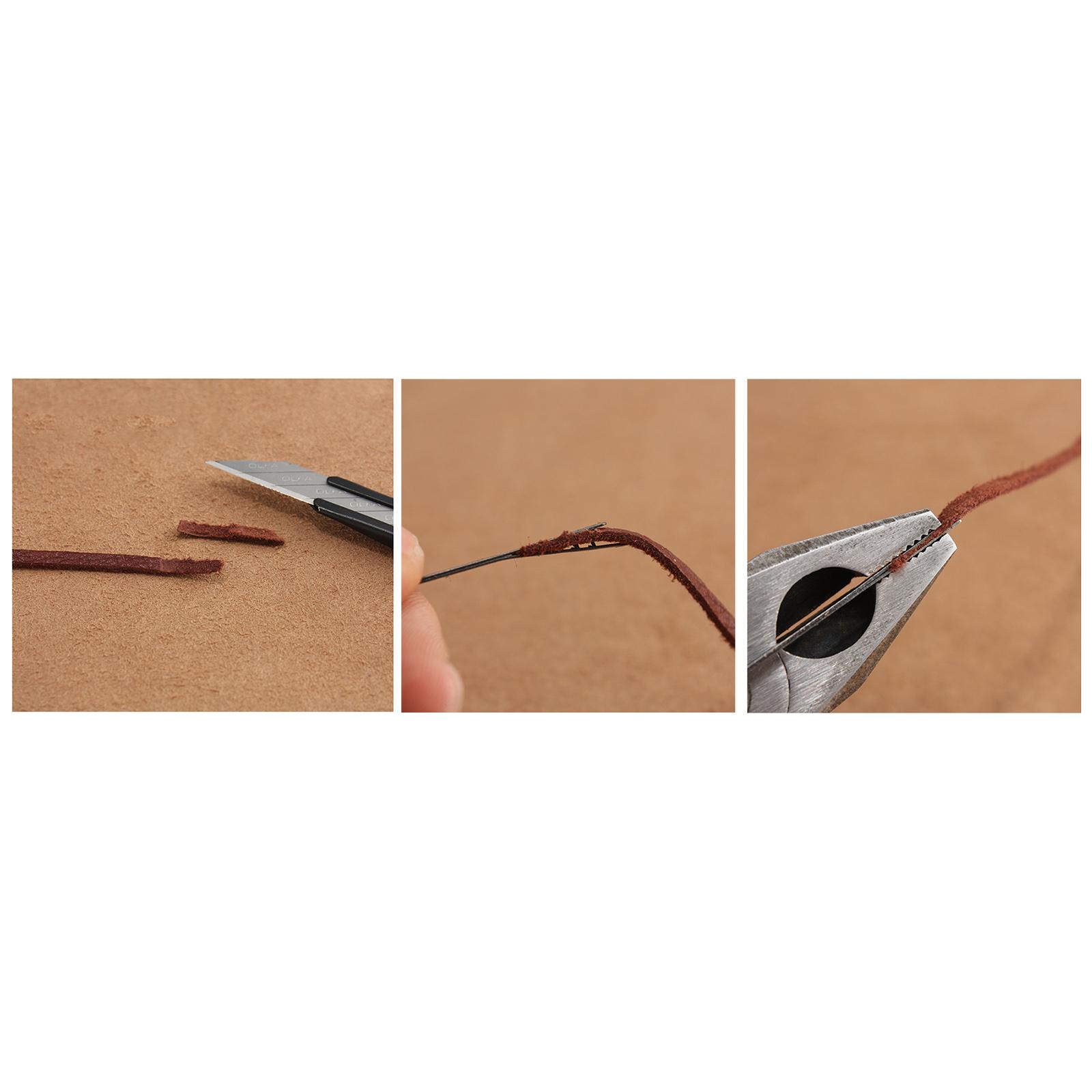 Dayanıklı Metal Deri İğne Seti - Leatherwork Hand Sewing Needles incelemesi ve fiyatı