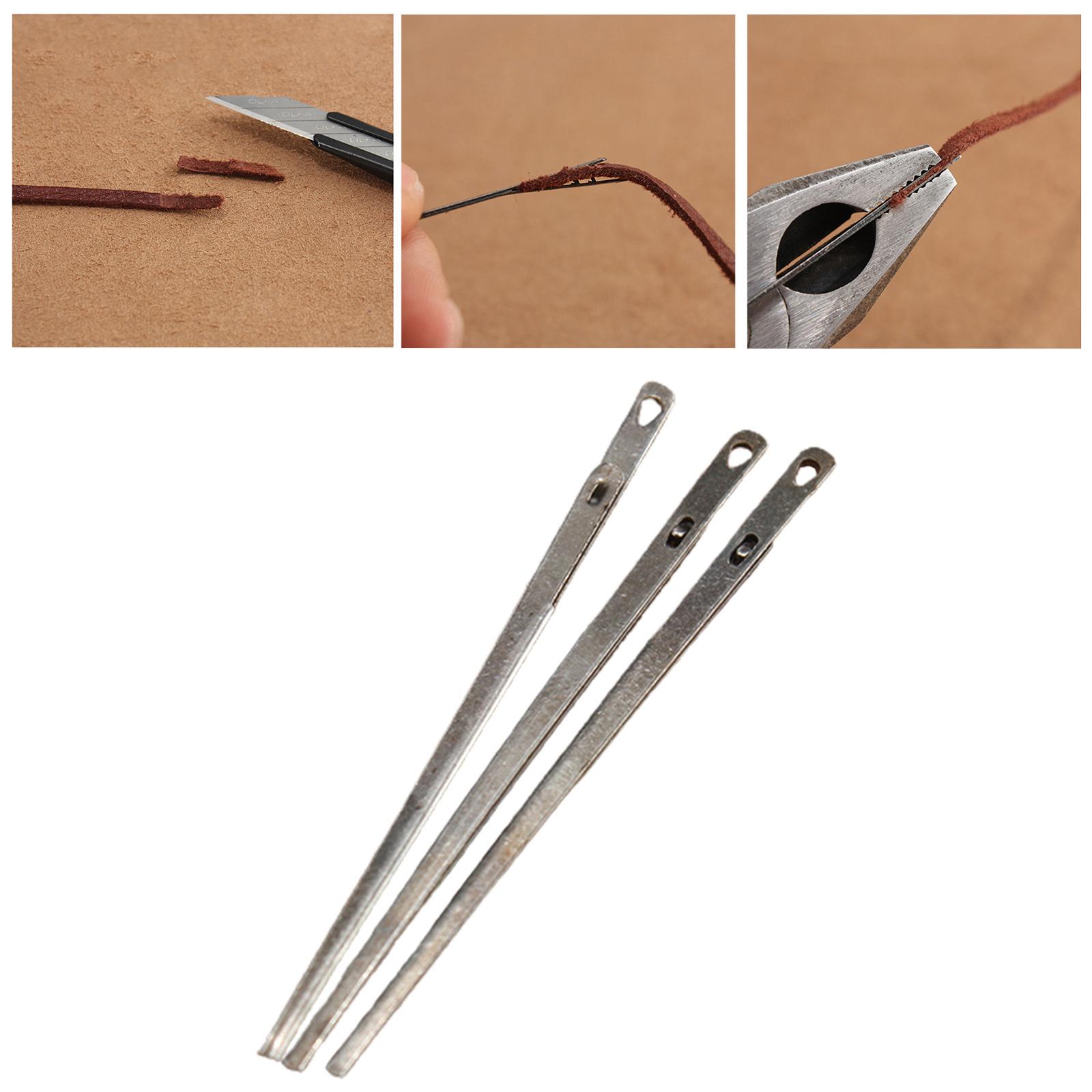 Dayanıklı Metal Deri İğne Seti - Leatherwork Hand Sewing Needles incelemesi ve fiyatı