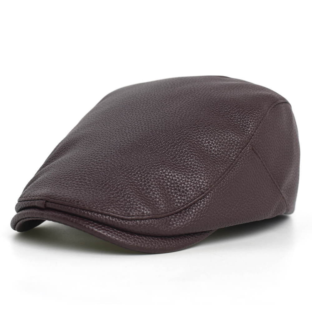 PU Gazeteci Şapkası Erkek Kadı - Leather Work Hat incelemesi ve fiyatı