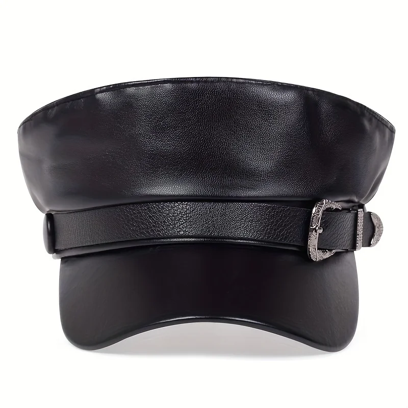 Moda Kadın Büyük Tokalı Deri Ş - Leather Work Hat incelemesi ve fiyatı