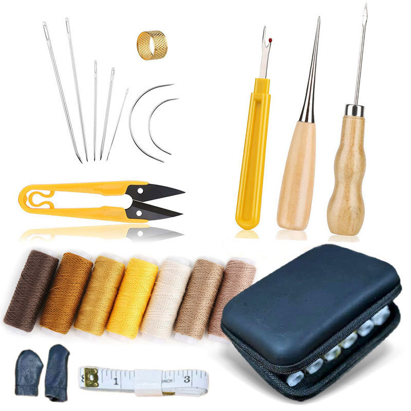 Mumlu İplik El İşi Aletleri El - Leatherwork Hand Sewing Needles incelemesi ve fiyatı