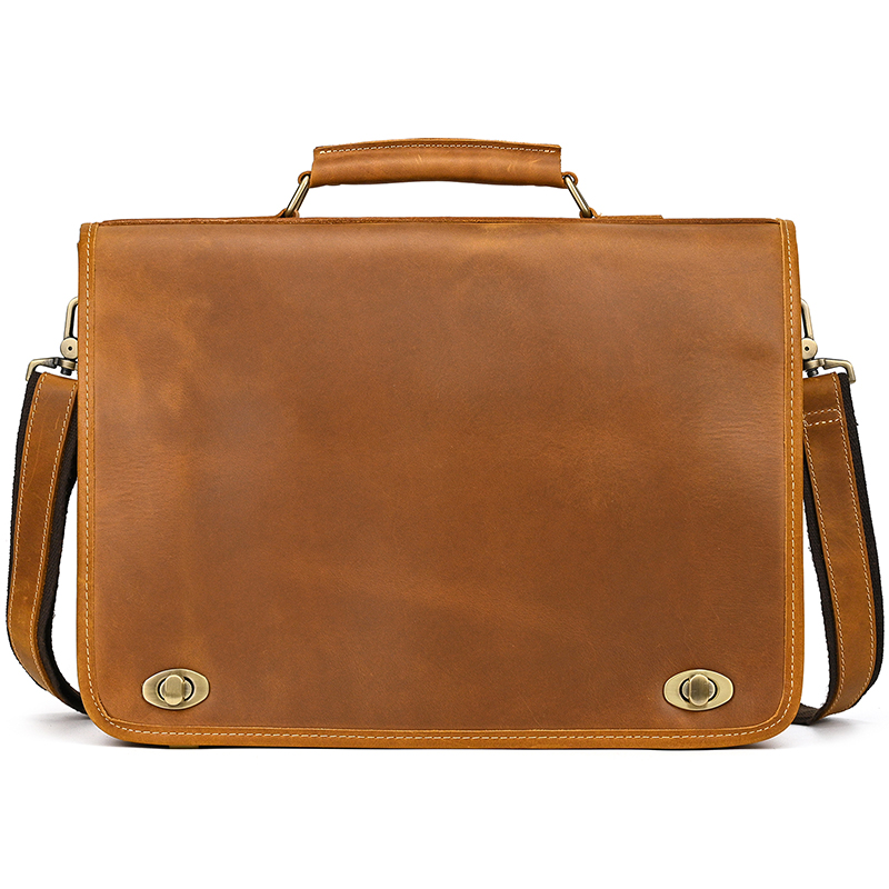 Özelleştirmek hakiki deri Lapt - Leather Work Bag Laptop incelemesi ve fiyatı