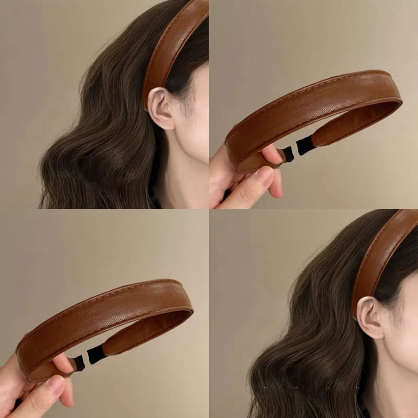 1 adet Retro şarap kırmızısı d - Leatherwork Pony incelemesi ve fiyatı