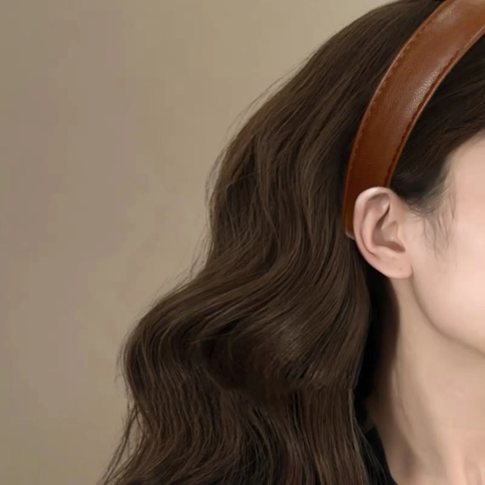 1 adet Retro şarap kırmızısı d - Leatherwork Pony incelemesi ve fiyatı