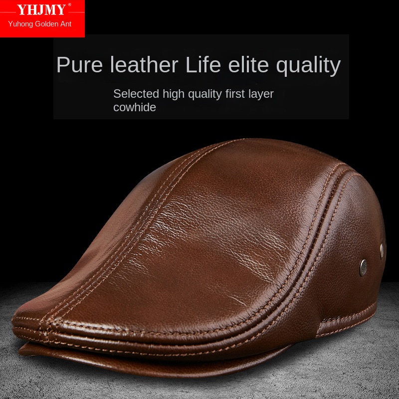 Hakiki Dana Derisi Deri Erkek  - Leather Work Hat incelemesi ve fiyatı