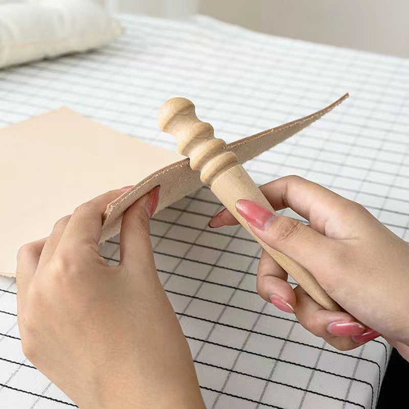 Ahşap deri, masif ahşap yuvarl - Used Leatherwork Tools incelemesi ve fiyatı