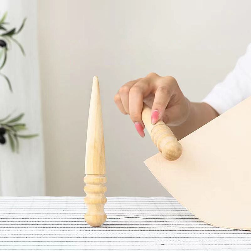 Ahşap deri, masif ahşap yuvarl - Used Leatherwork Tools incelemesi ve fiyatı