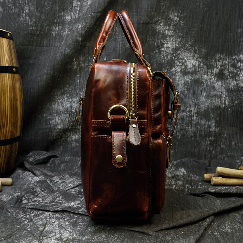 Erkek hakiki deri evrak çantas - Leather Work Bag Laptop incelemesi ve fiyatı