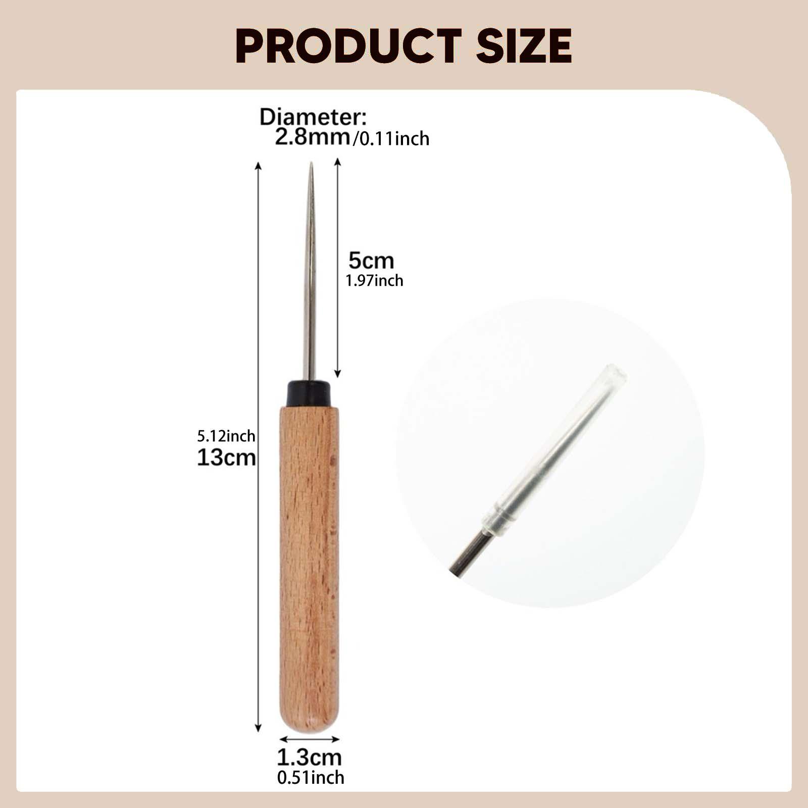 Deri İşleme Dikiş Bıçağı Taşın - Leatherwork Hand Sewing Needles incelemesi ve fiyatı