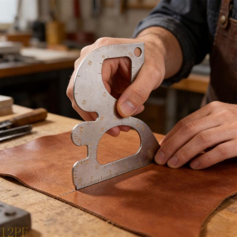 12PF Paslanmaz Çelik Deri Sana - Leatherwork Templates incelemesi ve fiyatı