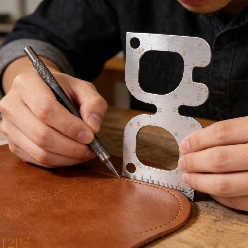 12PF Paslanmaz Çelik Deri Sana - Leatherwork Templates incelemesi ve fiyatı