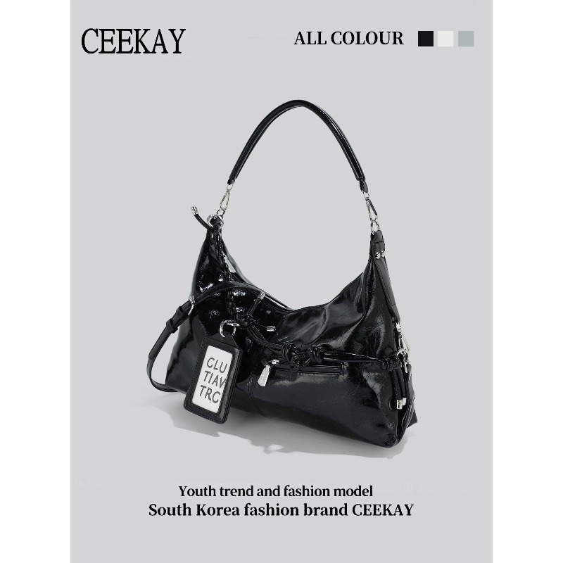 2026 CEEKAY Parlak Deri Hobo Ç - Leatherwork Letters incelemesi ve fiyatı