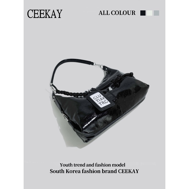 2026 CEEKAY Parlak Deri Hobo Ç - Leatherwork Letters incelemesi ve fiyatı