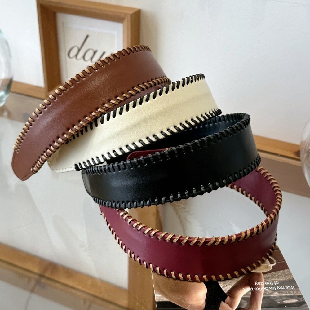 Mizaç Düz Renk Deri Kafa Bandı - Leatherwork Pony incelemesi ve fiyatı