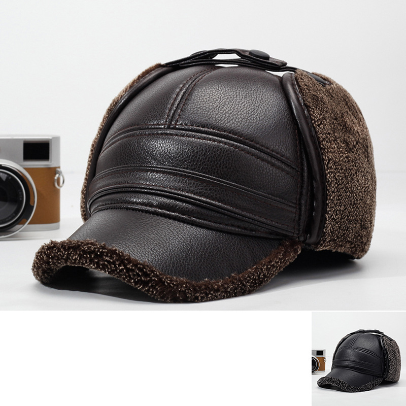 2026 Yeni PU Deri Kışlık Erkek - Leather Work Hat incelemesi ve fiyatı
