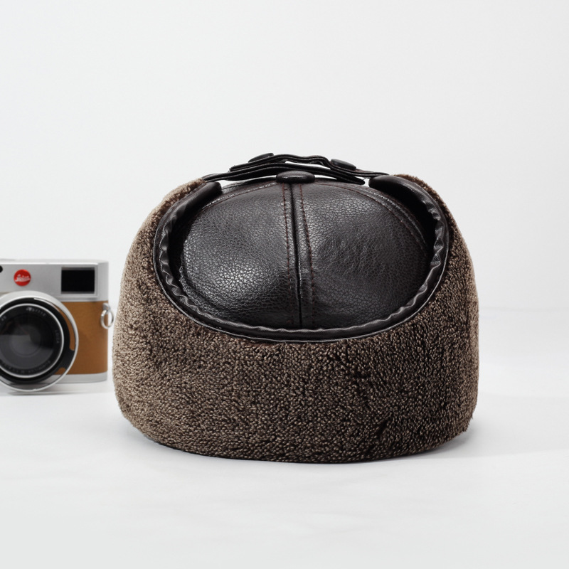 2026 Yeni PU Deri Kışlık Erkek - Leather Work Hat incelemesi ve fiyatı