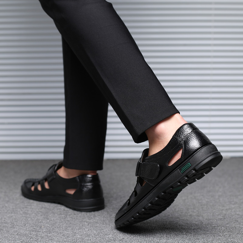 Erkek Deri Sandalet Oymak Nefe - Leather Work Outfit incelemesi ve fiyatı