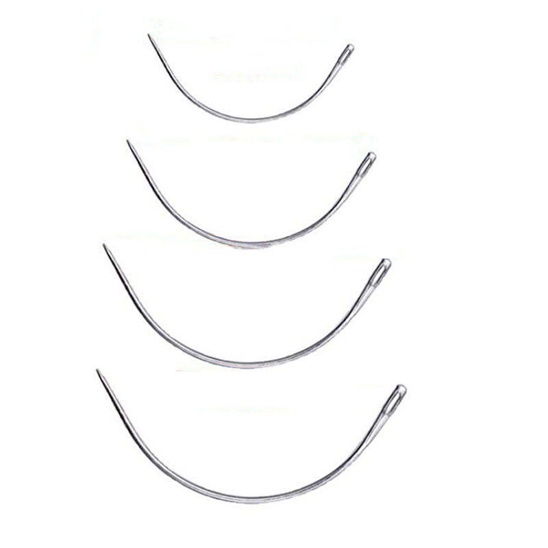 4 adet büyük göz kavisli iğne  - Leatherwork Hand Sewing Needles incelemesi ve fiyatı