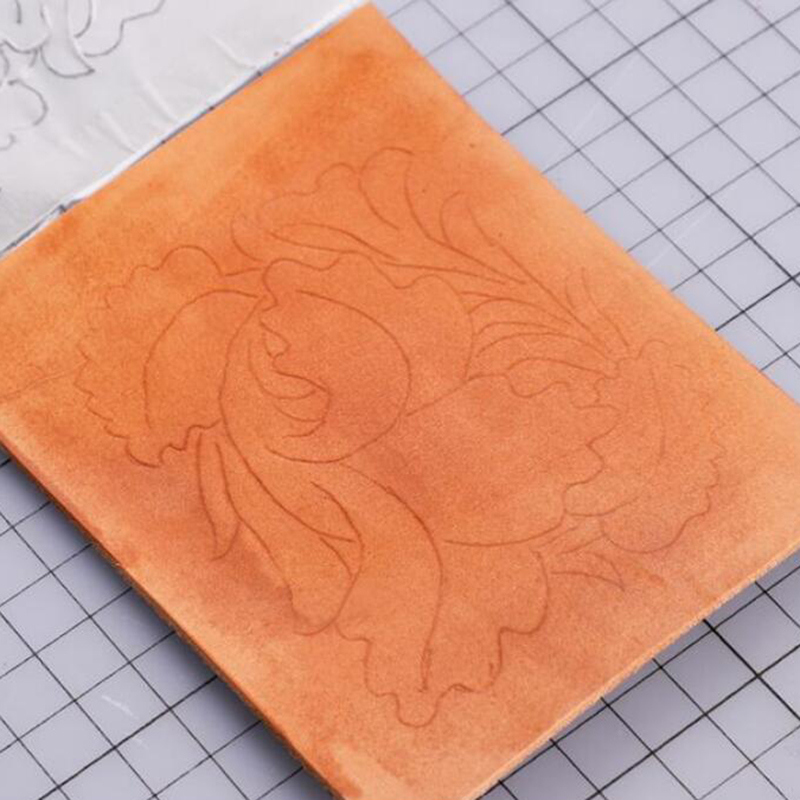 Deri oyma aracı nokta Stylus e - Leatherwork Hand Press incelemesi ve fiyatı
